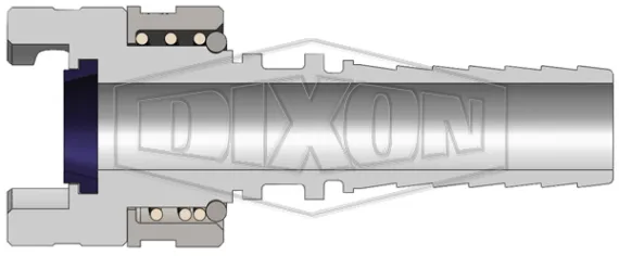 Dual-Lock P-Series Thor Interchange Hose Barb Coupler | Dixon
